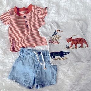 Baby boy 3-Piece Matching Set Clothing
